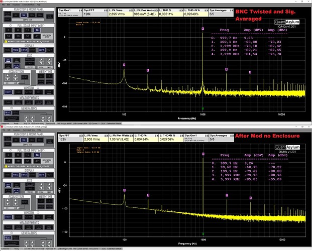 XLR 1Watt 8.35Ohm Moded Comparing
