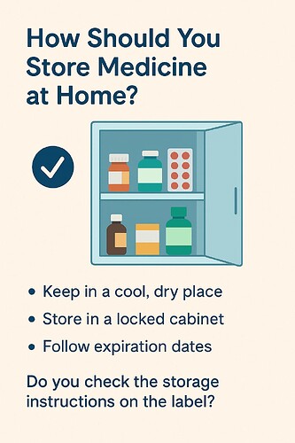 Medicine Storage at Home
