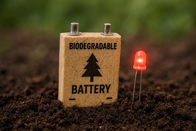 Biodegradable Battery