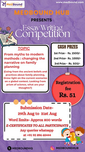 Essay writing Competition