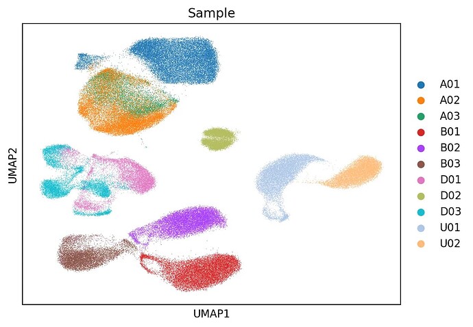 UMAP before Integration