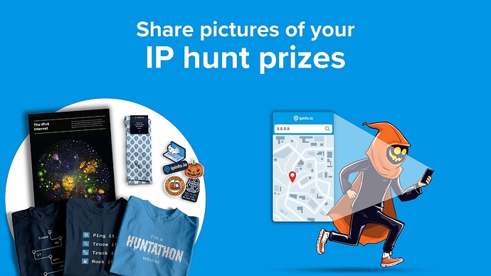 Share picutres of your IP hunt prizes