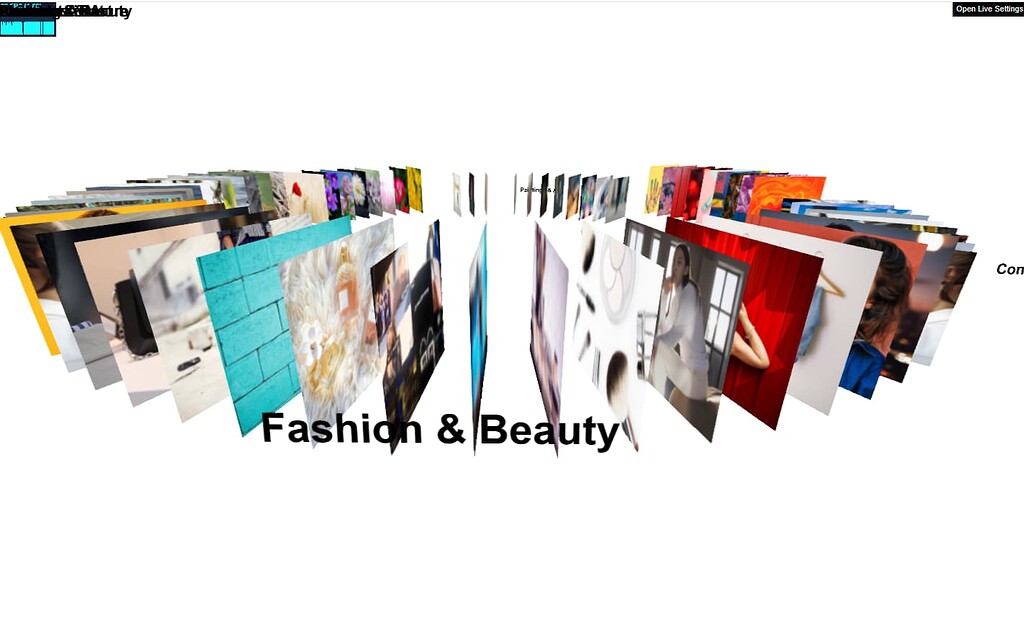 Circular 3D Carousel - Showcase - three.js forum