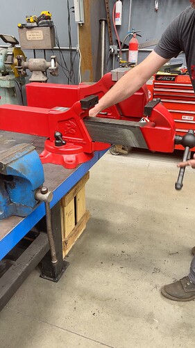 Fireball Hardtail Vise Opening Up To 12 Inches