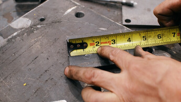 1 Inch Away From The Edge After Making A Mark From The Fireball Miter Square #2