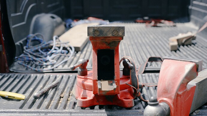 510 Vise From The Front View