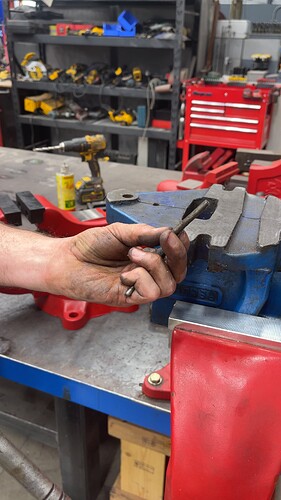 Pin #1 Is Now Out Of The Record No.6 Vise