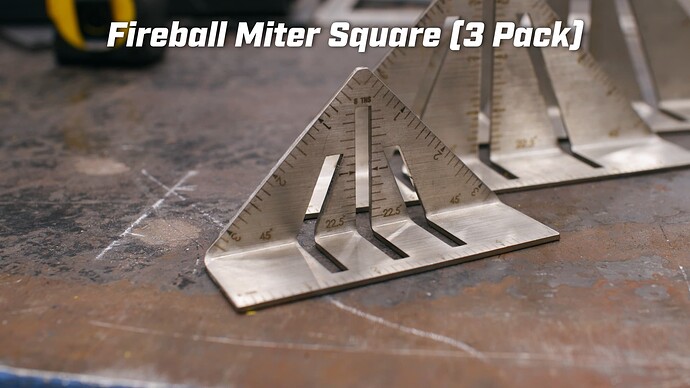 New Fireball Tool Miter Square