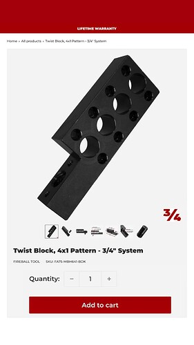 Twist Block Website Page