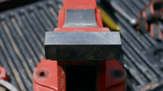 510 Jaws With A Few Scratches But Polished Up Top Down View