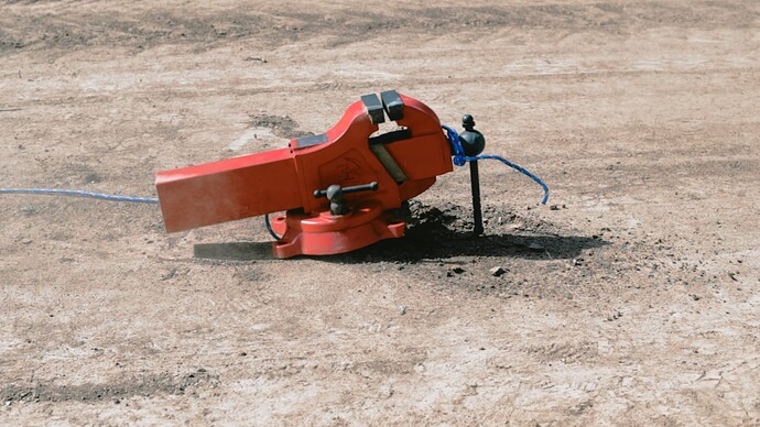 The Vise Is Still In The Same Spot
