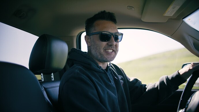 Jason Is Now Ready To Start And Drive Off