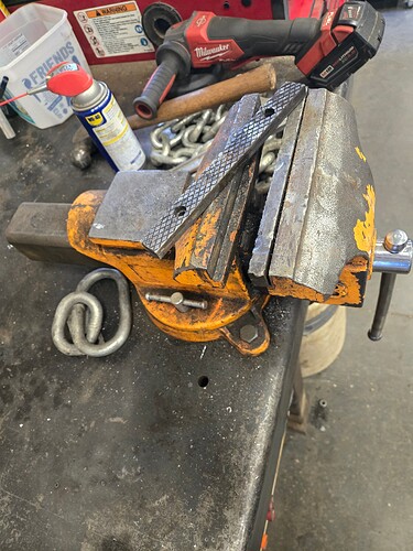 old vise