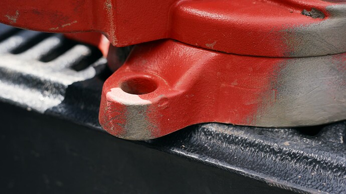 Scratches Down To The Side Of The Swivel Base #1