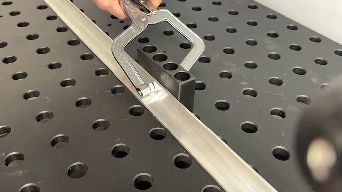 The surface of the Fireball Tool Pro Table Kit is dead flat, ensuring maximum precision