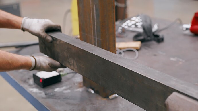 The metal bar represented twisting forces being applied to the Fireball 510 Hardtail's Swivel Base