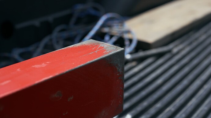 Paint Scratches At The End Of The 510 Hardtail Vise