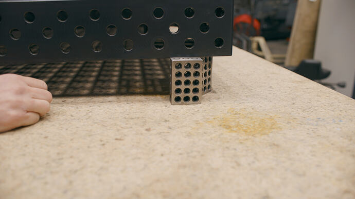 The Siegmund 16mm Table On Blocks