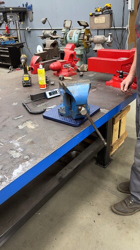 Record No. 6 Being Weighed