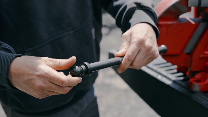 Vise Handle Threaded