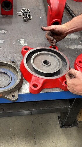 Fireball Swivel Base From The Top Down