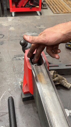 Other Opening For the Dynamic Jaw For The Fireball 510 Hardtail Vise