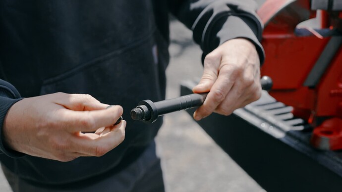Threading In A New Replacement Handle