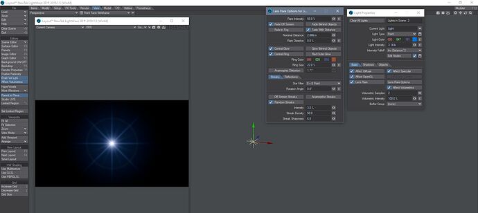 Lensflare star filter