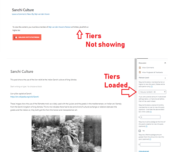 Tiers