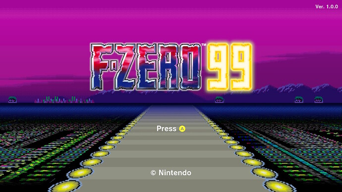F-Zero 99 title