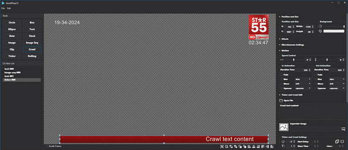Next4CG Broadcast Graphics Playout 1.0.0.0