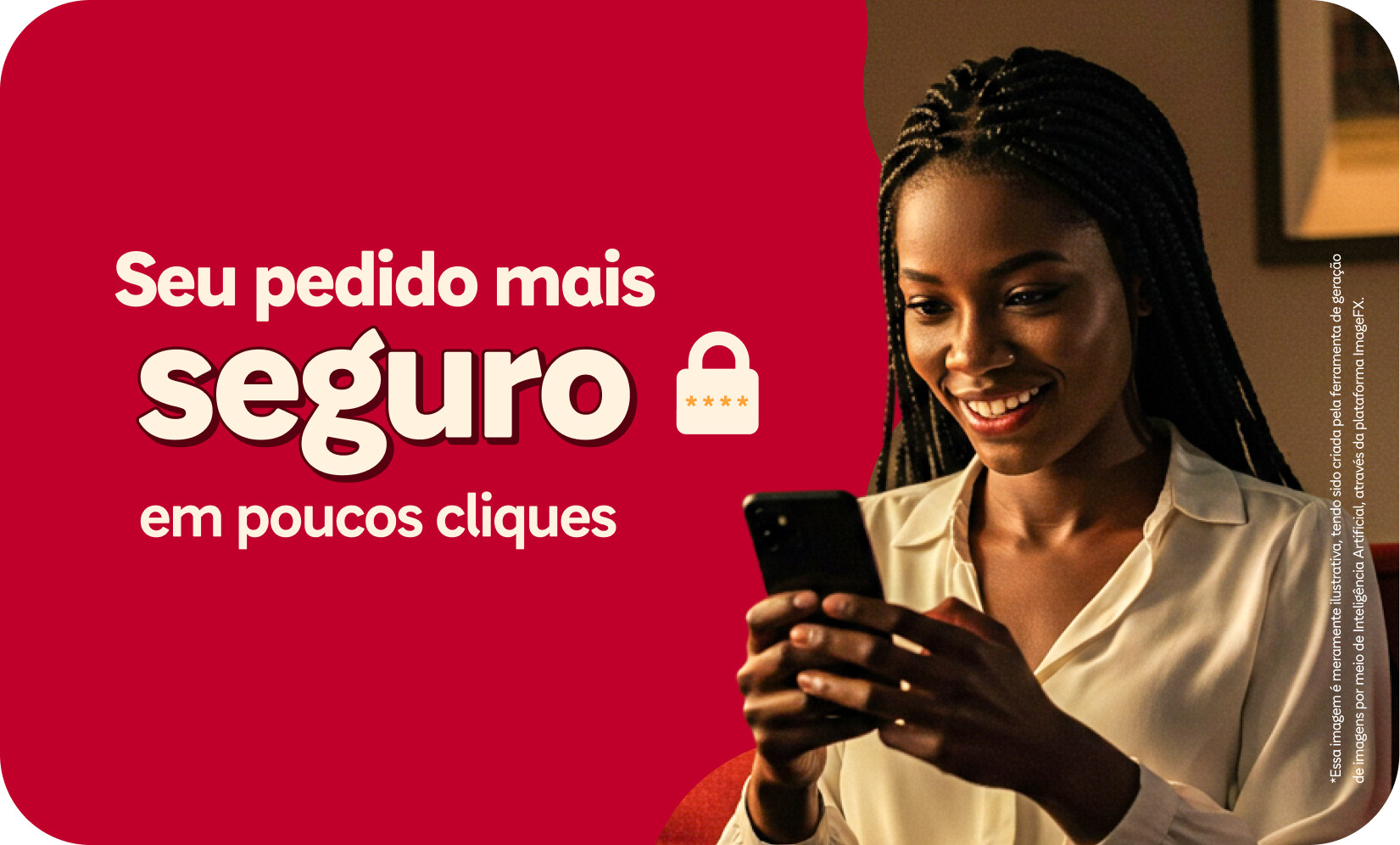 Banner - código de entrega (peça)