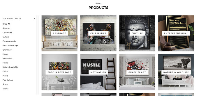 (2nd image) The side bar on the left