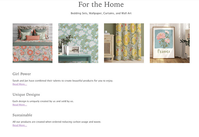 Live site with three rows instead of three columns.png