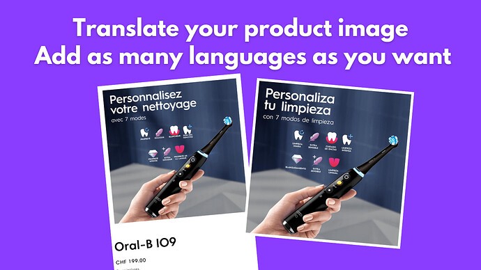 Translate Product Image