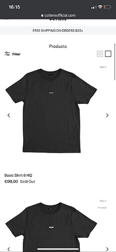 I want to center Text + Price  under the shirt