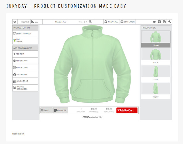 Inkybay - Product Customization