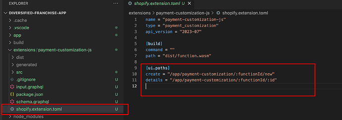 shopify.extension.toml — diversified-franchise-app 2023-08-21 11-05-10.png