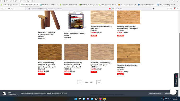 Hier fände ich es super, wenn die fette Schrift bleiben könnte