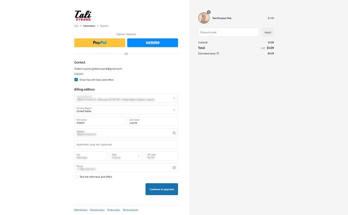 The Email and SMS Marketing Permissions Check Boxes are in 2 different places.