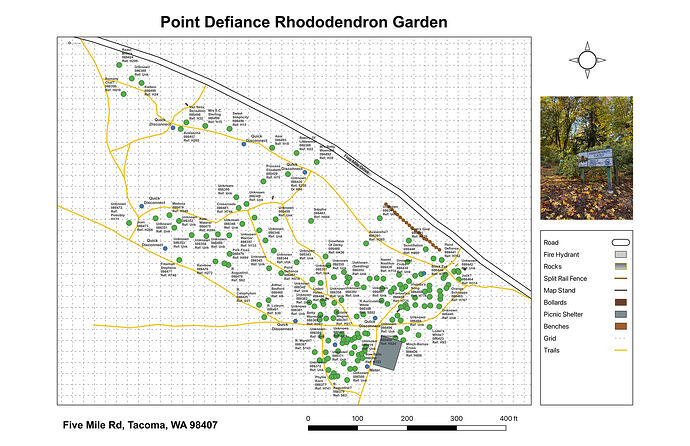 Pt Def Rhododendron Garden (11x17)
