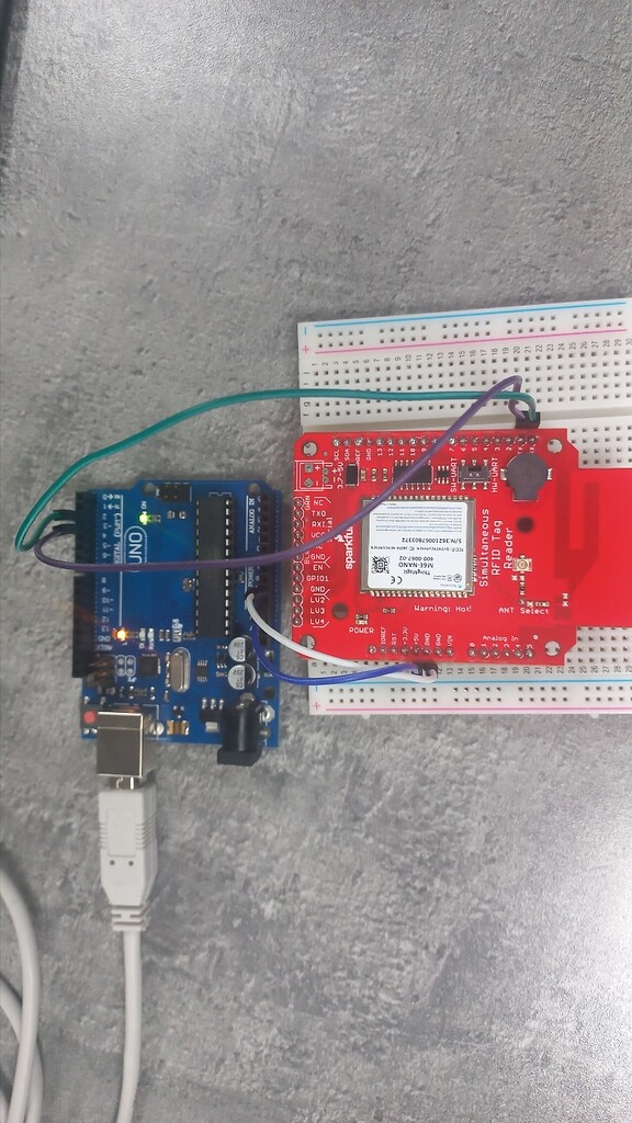 how to connect sparkfun M6E NANO UHF RFID reader and ESP32 - Kits ...